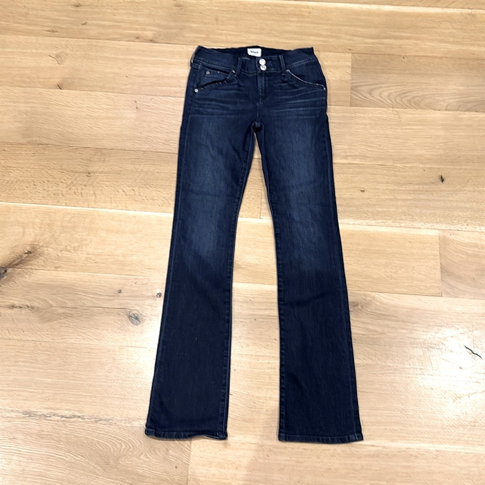 Hudson Dark Wash Baby Bootcut Jeans